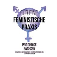 2023-08-10_Weebild-prochoice Motiv von pro choice sachsen: "Für eine feministische Praxis", queeres Symbol mit Uterus im Hintergrund, www.pro-choice-sachsen.de