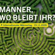 Ankündigung Internationaler Männertag Chemnitz 19.11.2026 Ankündigung Internationaler Männertag Chemnitz 19.11.2026